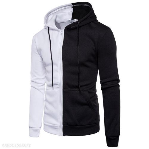 Men's 2-Color Stitching Hoodie