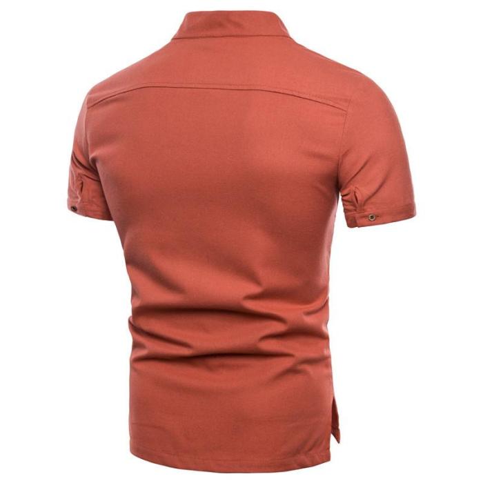 Fashion Casual Solid Color T-Shirts
