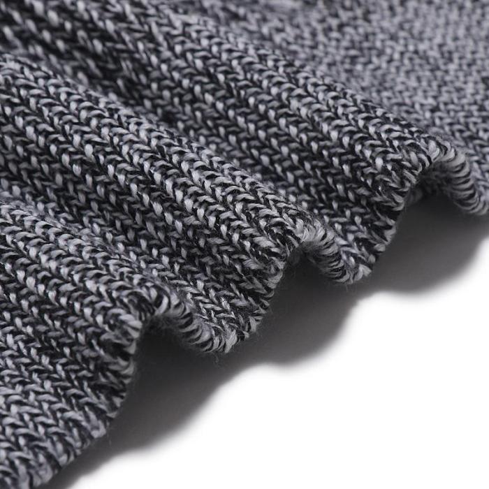 Fashion Round Collar Plain Slim Fit Knit Sweater
