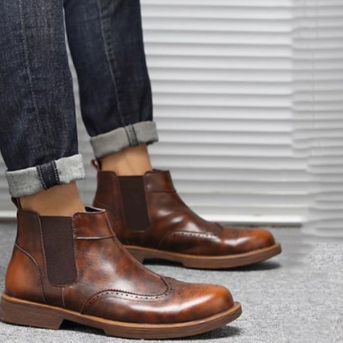 Casual Bullock Chelsea boots was   Martin boots