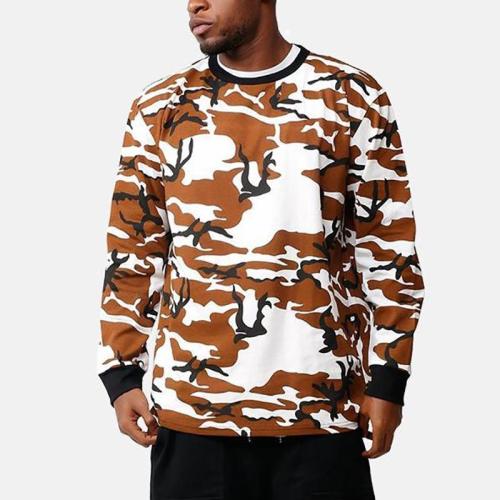 Fashion Mens Camouflage Hip-Hop Sweatshirts