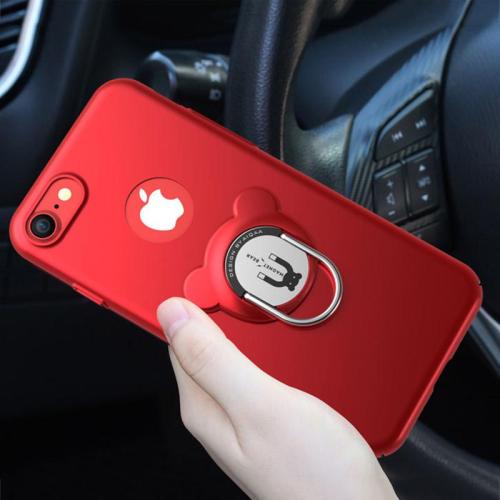 Luxury 3 in 1 Shockproof Magnetic Bracket Armor Case For iPhone