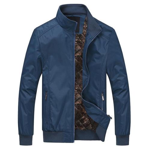 Fleece Jackets Mens Pilot Bomber Jacket Thicken Warm jacket Male Fashion Baseball Hip Hop Coats Slim Fit Coat Brand Clothing 6XL