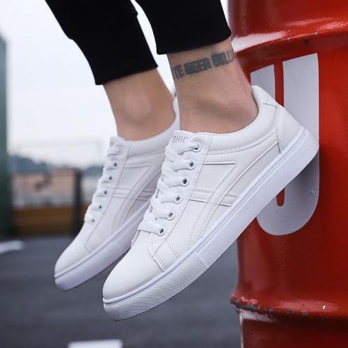 Daily Korean Style Students'leisure White Canvas Shoes