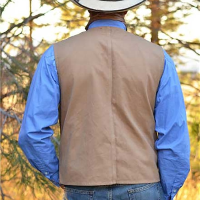 Men's casual minimalist solid color vest