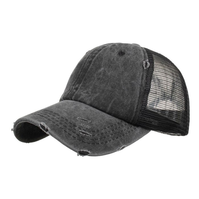 Unisex Hats Hip-hop Breathable Mesh Baseball Bat New Cap Cotton Material Winter Outdoor Sun Hat