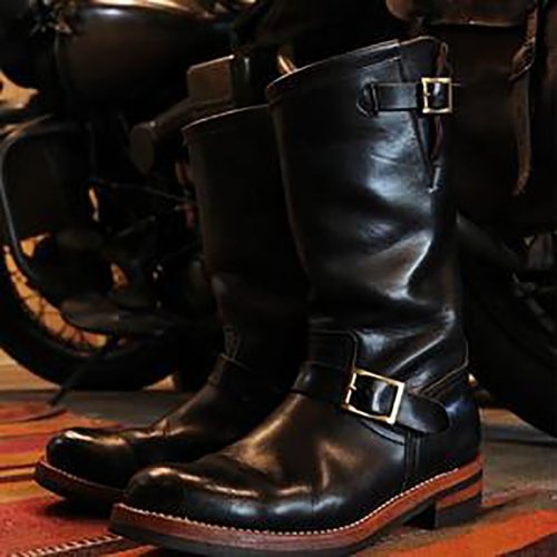 Men's low-heeled Knight boots