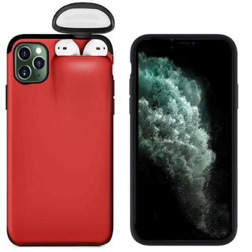 2 in 1 iPhone Case with AirPods Holder