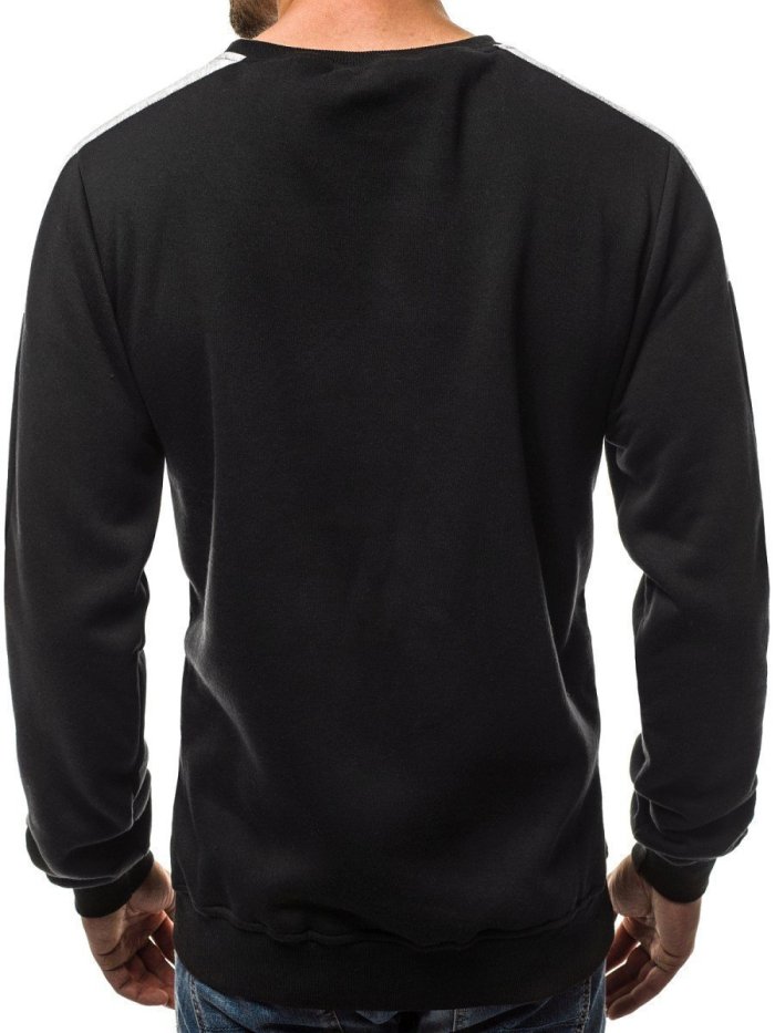 Casual Round Collar Split Joint Floss Hoodie