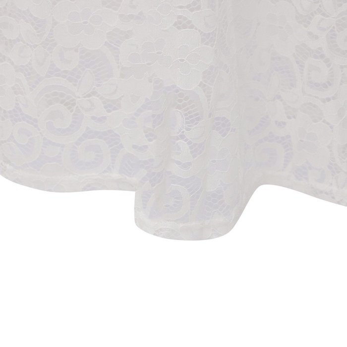 Bat Short Sleeve V Neck Solid Tassle Lace Plicing  Maxi  Dress