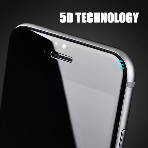 Tempered 5D Film Full Cover Glass For iPhone X 7 8 6s 6 Plus