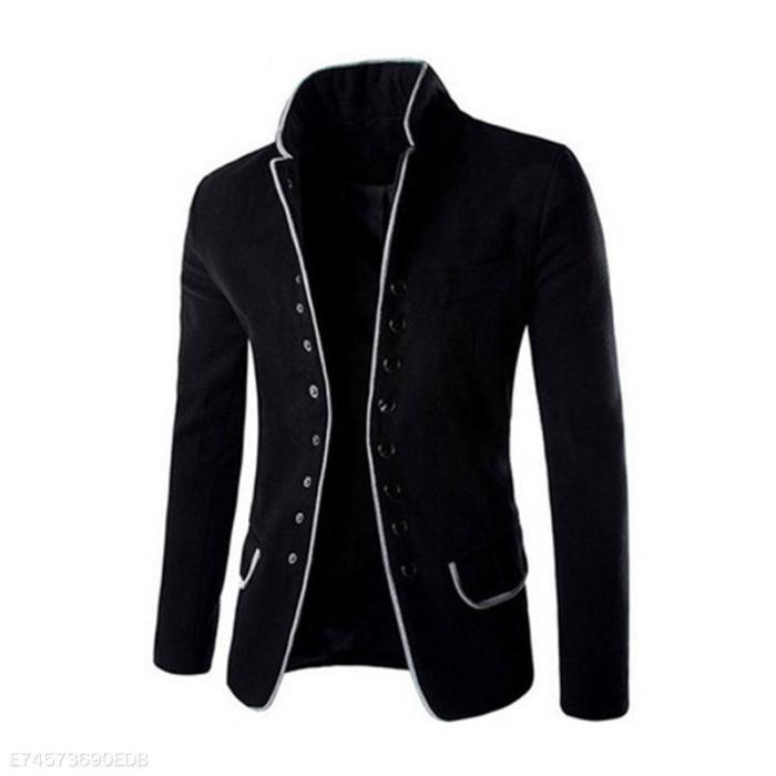 Men's Stand Collar Casual Suit