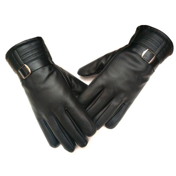 Men's Warm Driving Sports Anti-slip Touch Screen Gloves