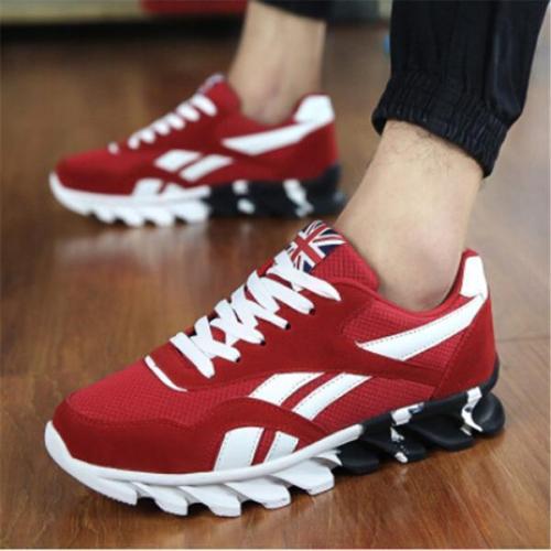 Spring Autumn Mens Breathable Running Shoes