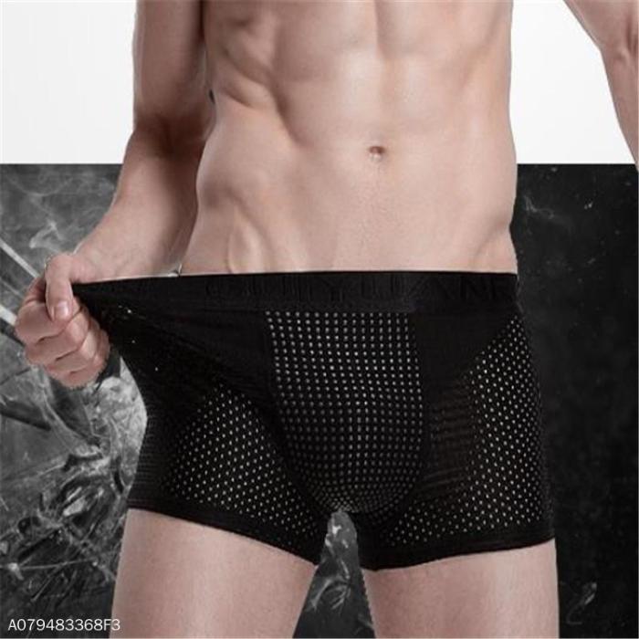 Fashion Sexy Previous Soft Plain Men Underwear