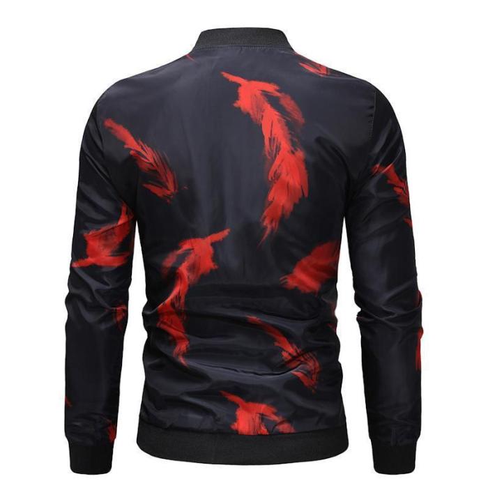 Red Feather Slim Fit Jacket