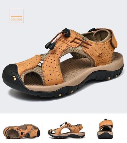 Leather Breathable Casual Beach Shoes