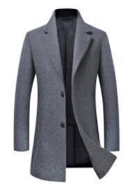 Autumn and winter new double woollen coat for men-
