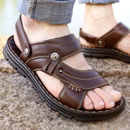 Anti-slip Soft Bottom Portable Men's Sandals