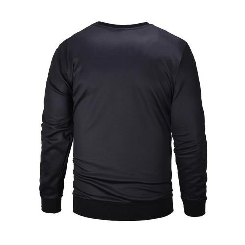 Stylish Men's Long Sleeve Printed Sweatshirt