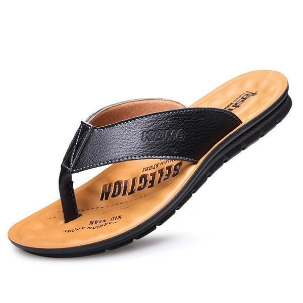 Men Fashion Flip Flops Gladiator Summer Flat Slippers