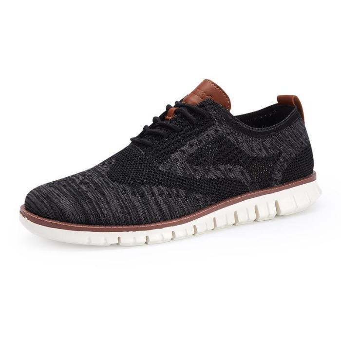 Lightweight Breathable Casual Knitted Mesh Men's Shoes