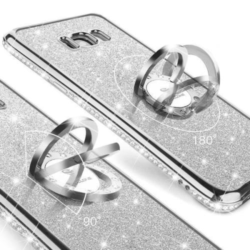 Bling Diamond Luxury Magnetic Case With Ring Holder For Samsung S8 S8 Note 8
