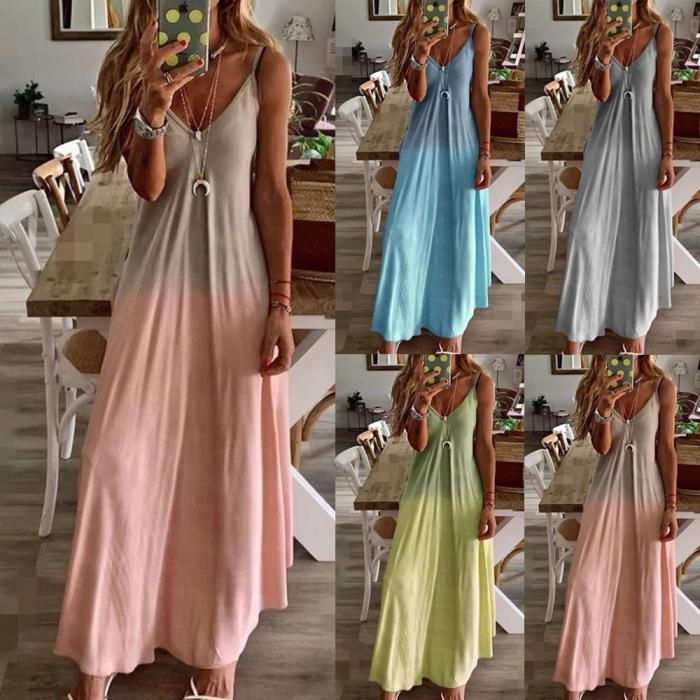 Casual Loose Strap Dress Sexy Boho Bow Camis Befree Casual Dresses