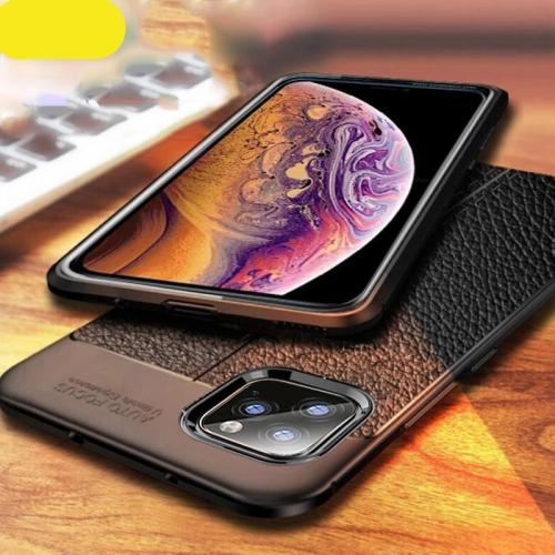 Leather Style Durable TPU Phone Case For iPhone