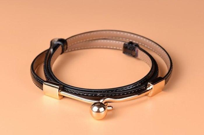 fashion Adjustable patent cummerbunds women waist leather belt golden buckle girdle for dress female lady waistband straps white