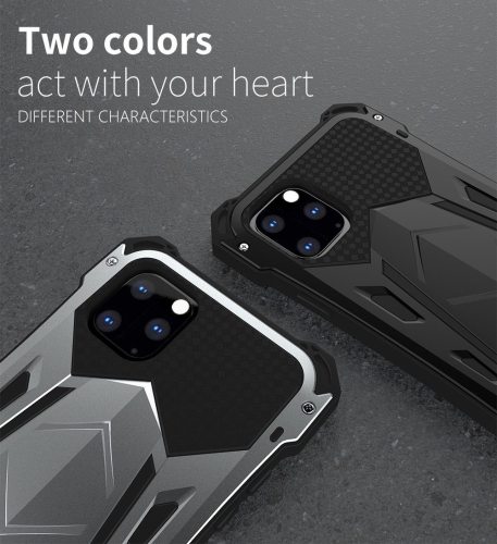 Luxury Doom Shockproof Metal Aluminum Phone Case For iPhone