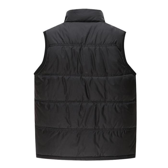Men's Vest Plus Velvet Down Cotton Vest