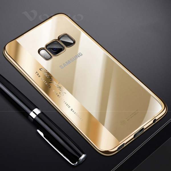 Luxury Electroplated Phone Case For Samsung Galaxy S8 Plus Note 8 Case Soft TPU Full Cover