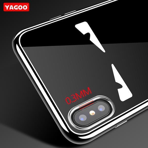 Ultra Thin 360 shockproof slim phone case for iphone X