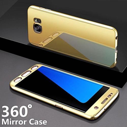 Luxury Mirror Full Cover Case For Samsung( Back&Front Case+Screen Protector)