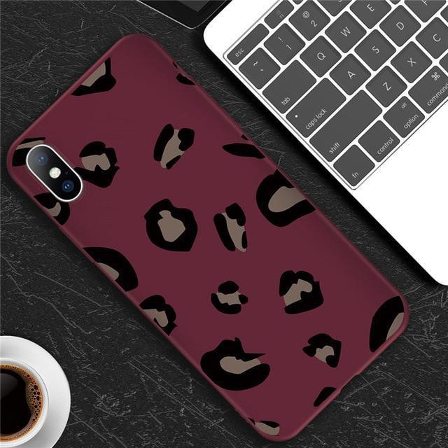 Fashion Leopard Soft Case For iPhone X Xs Xr Xs Max Phone Case