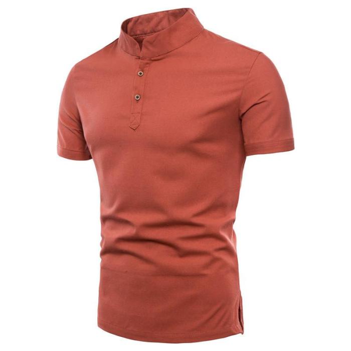 Fashion Casual Solid Color T-Shirts