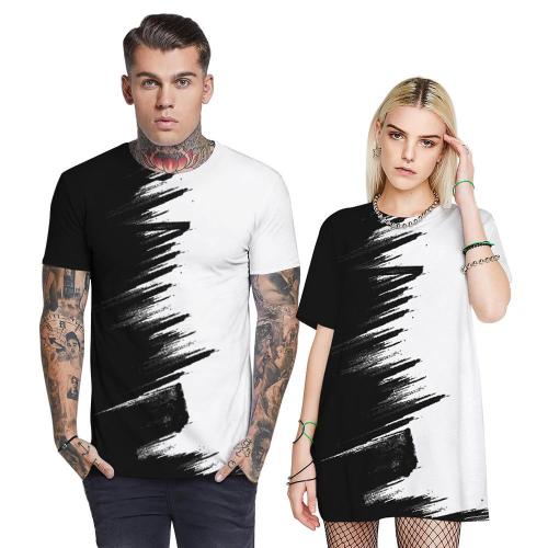 3D Printed Funny Men T-shirt Loose Casual Novelty Short Sleeve Tees Top
