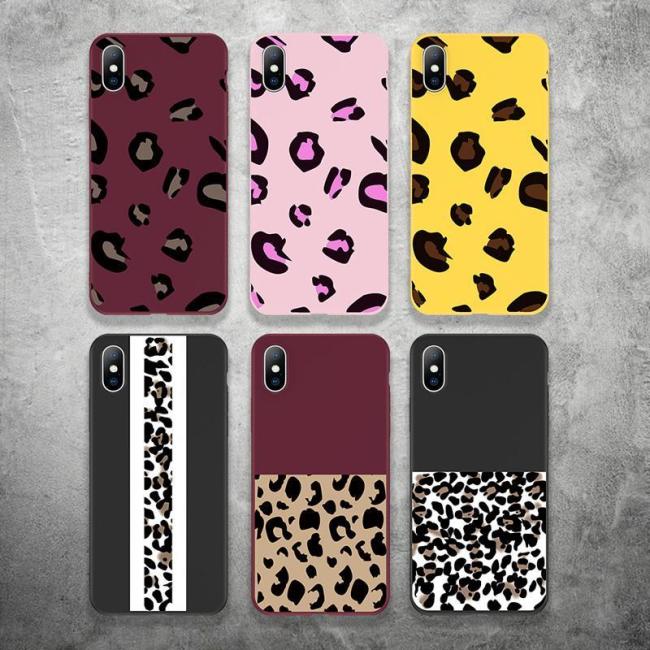 Fashion Leopard Soft Case For iPhone X Xs Xr Xs Max Phone Case