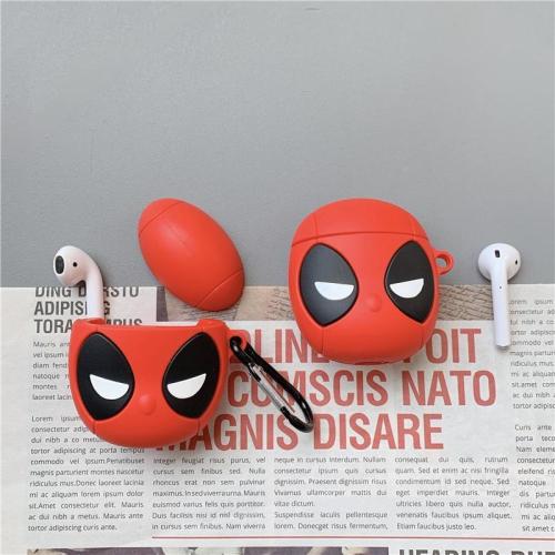 3D Superhero Deadpool Airpods Cases For Airpods 1/2