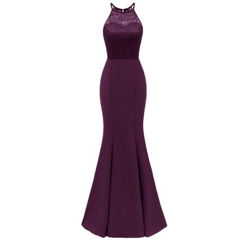 noble elegant evening dress lace Hollow out evening dresses long Big yards Party Dress Female Slim mermaid evening gown