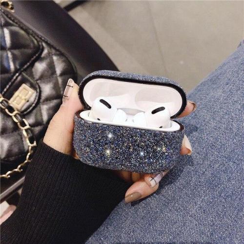 Luxury Glitter AirPods Pro Case Frosted Grain Texture Shock Proof Cover