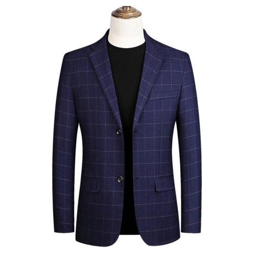 Mens Casual Jackets Blazers for Men Fashion Men Blazer Single Button Formal Full Length Slim Fit  Blazer Suit Office Jacket