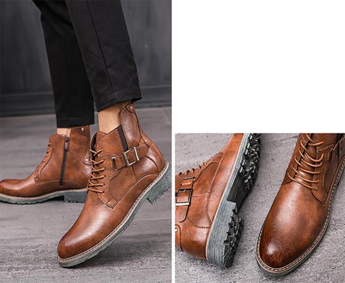 Men's high-top Martin boots