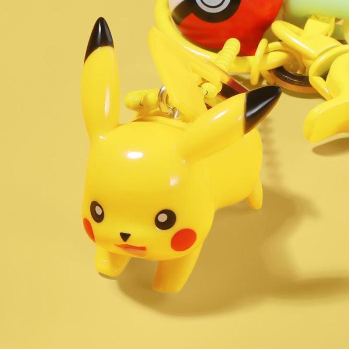 Cartoon 3D Pikachu AirPods Pro Charging Headphones Cases With Keychain Doll