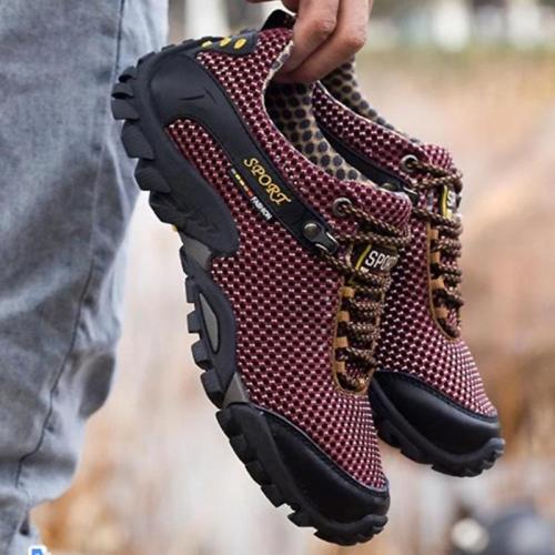 Outdoor Sport Anti-skid Shoes Breathable Hiking Sneakers