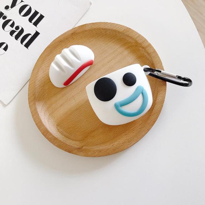 Toy Story 4 Fokry 3D Silicone AirPod Case Cover with Ring