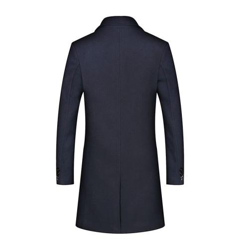 Woolen MEN'S Coat, Mens Coat,Autumn and Winter New Style Wool Overcoat Men's,Mid-length Business Casual MEN'S WEAR,coats for Men