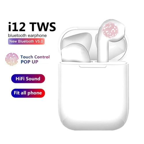 i12 TWS Bluetooth Wireless Earbuds