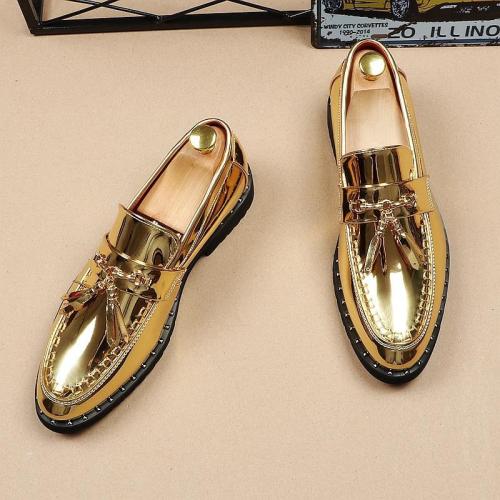 Loafers - Men Italian Tassel Business Wedding Leather Shoes